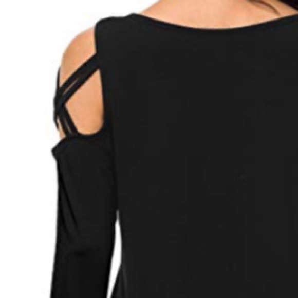 Cold Shoulder Top - Picture 3 of 5